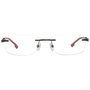 Quiksilver EQYEG03048-53ARED Gafas de vista para hombre