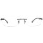 Quiksilver EQYEG03048-53DBLK Gafas de Vista para Hombre