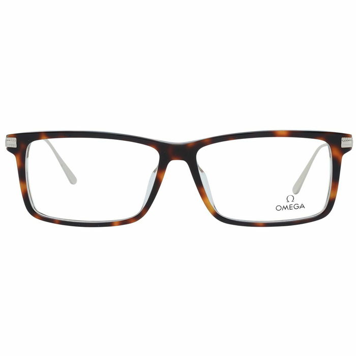 Montura de Gafas Hombre Omega OM5014-58056 Marrón ø 58 mm