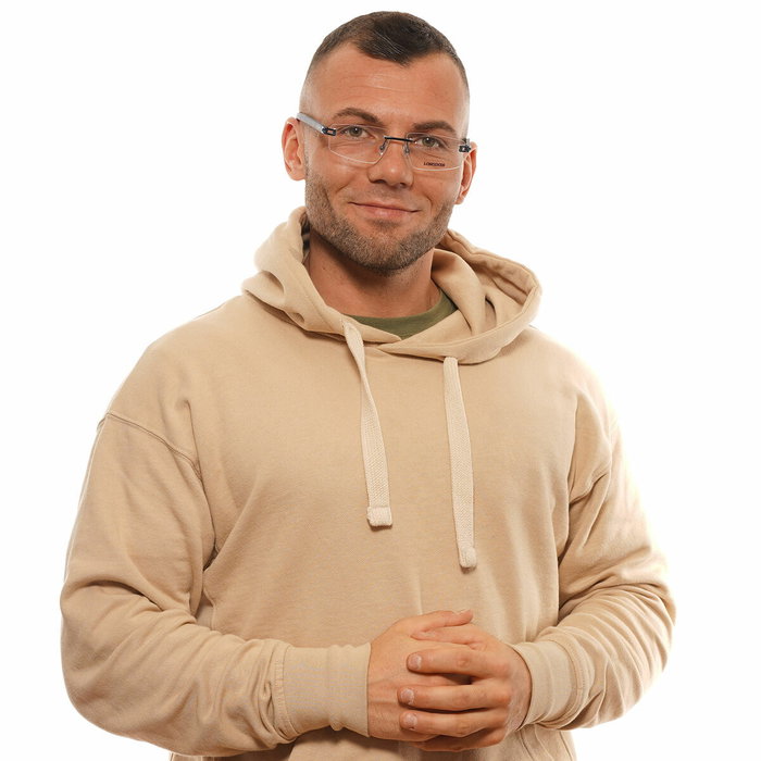 Montura de Gafas Hombre Longines LG5007H56090 Azul ø 56 mm