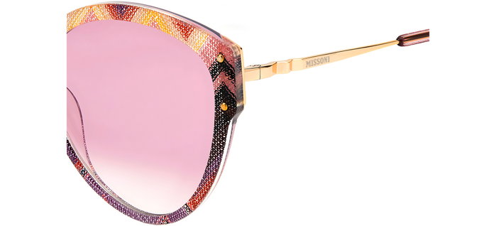 Missoni MIS-0004-S-OBL-3X Gafas de sol Dorado
