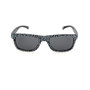 Adidas AOR005-TFS-009 Gafas de sol para hombre con montura negra y cristal gris