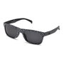Adidas AOR005-TFS-009 Gafas de sol para hombre con montura negra y cristal gris