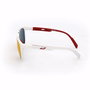 Adidas Sport Gafas de Sol Hombre SP0036 Redonda Blanca Roviex Mirror 56mm 18mm 140mm