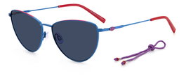 M Missoni MMI-0079-S-CLH Gafas de sol para mujer con cristal azul