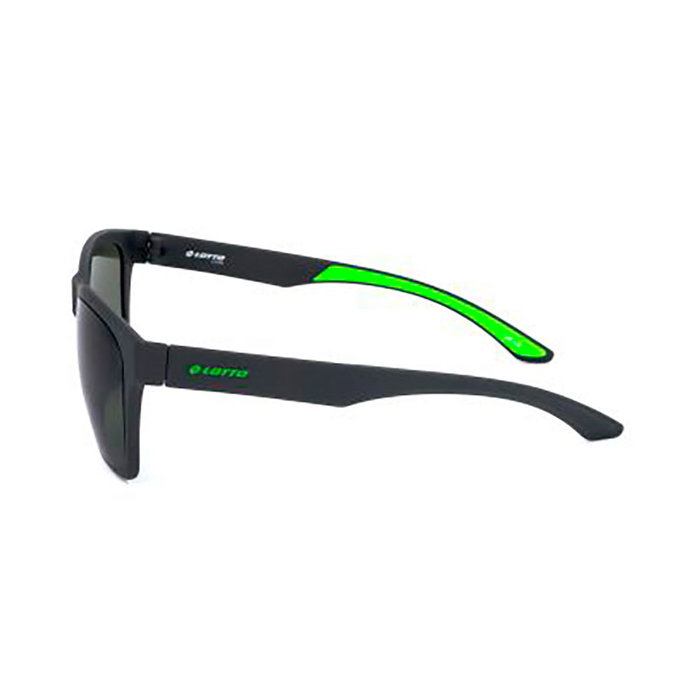 Lotto LS1002 Gafas de Sol Unisex Rectangulares Negro TR90 138 mm