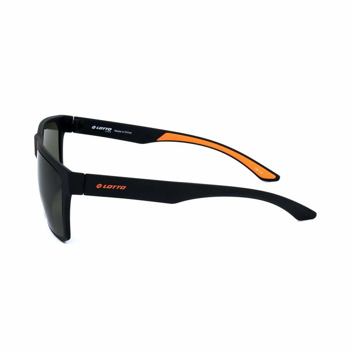 Lotto LS1003 Lentes oscuras negras rectangulares