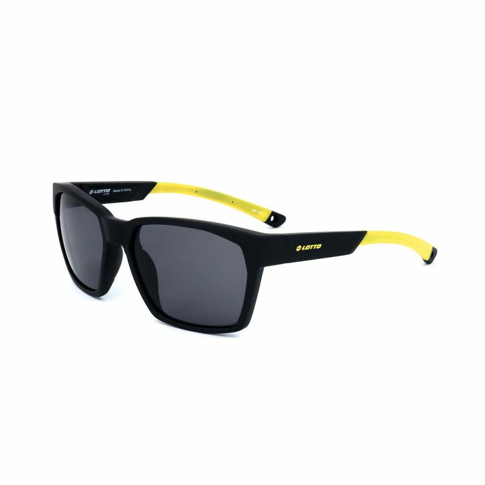 Lotto LS1011 Gafas de sol Negro Rectangular