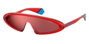 Polaroid 6074-S-C9A-99 Gafas de Sol Rojas
