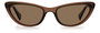 Polaroid PLD-6142-S-09Q-SP Gafas de sol de ojo de gato para mujer