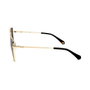 Polaroid 6164/G/S Gafas de sol cuadradas para mujer en dorado