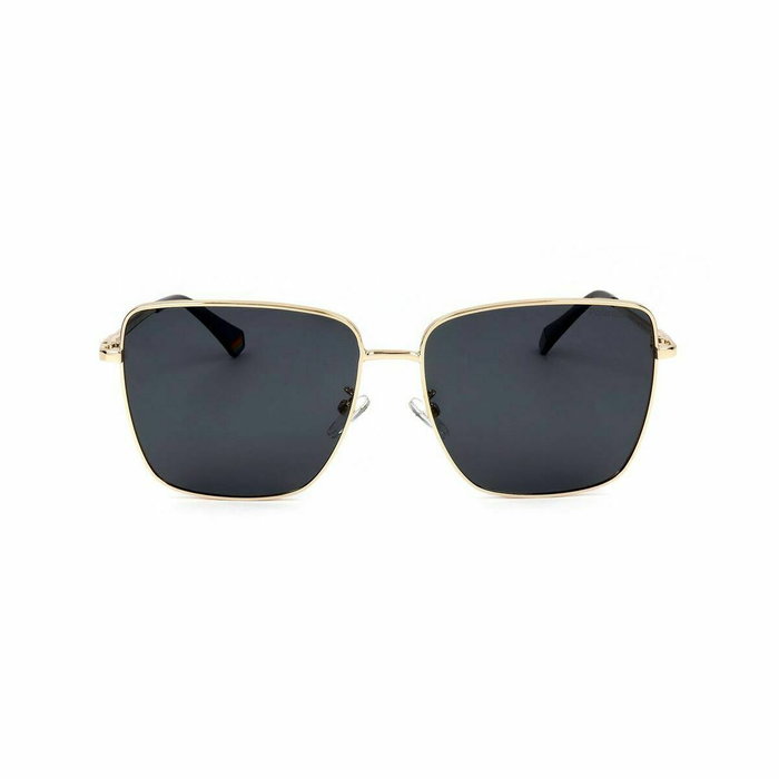 Polaroid 6164/G/S Gafas de sol cuadradas para mujer en dorado