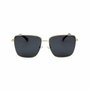 Polaroid 6164/G/S Gafas de sol cuadradas para mujer en dorado