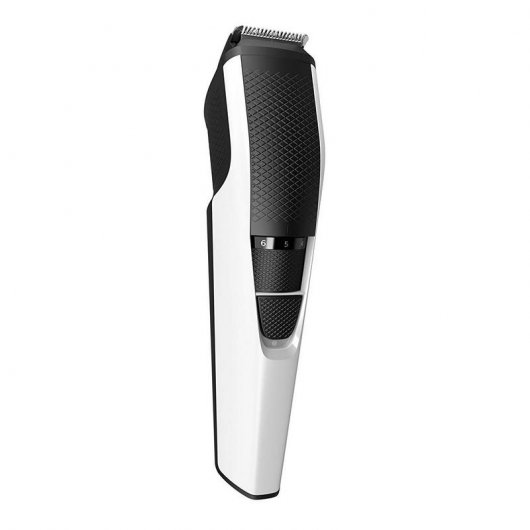 Philips Recortador de Barba BT3206/14 Blanco con Sistema Lift & Trim, 10 Ajustes de Longitud (0.5-10 mm), Cuchillas Acero Inoxidable, 45 Min Autonomía