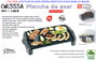 Jata Plancha de asar GR555A de 2500 W con tecnología M-Magic