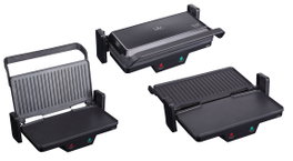 Jata Grill de Asar Doble GR266 1000W 3 en 1 con Placas Mixtas
