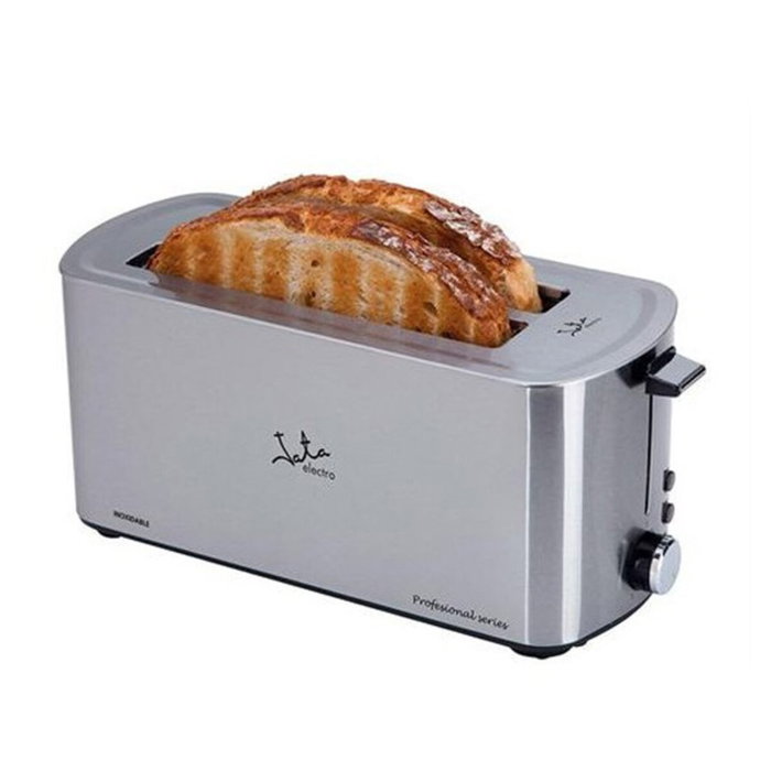 Jata Hogar Tostadora de acero inoxidable con 2 ranuras y 1400 W Jata Hogar Tostadora de acero inoxidable con 2 ranuras y 1400 W