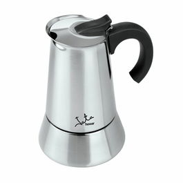 Jata Cafetera Italiana Odin Cuerpo Acero Inoxidable 4 Tazas CAX104