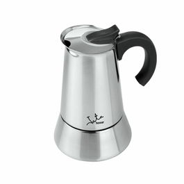 Cafetera Italiana JATA Acero Metal Acero Inoxidable 6 Tazas