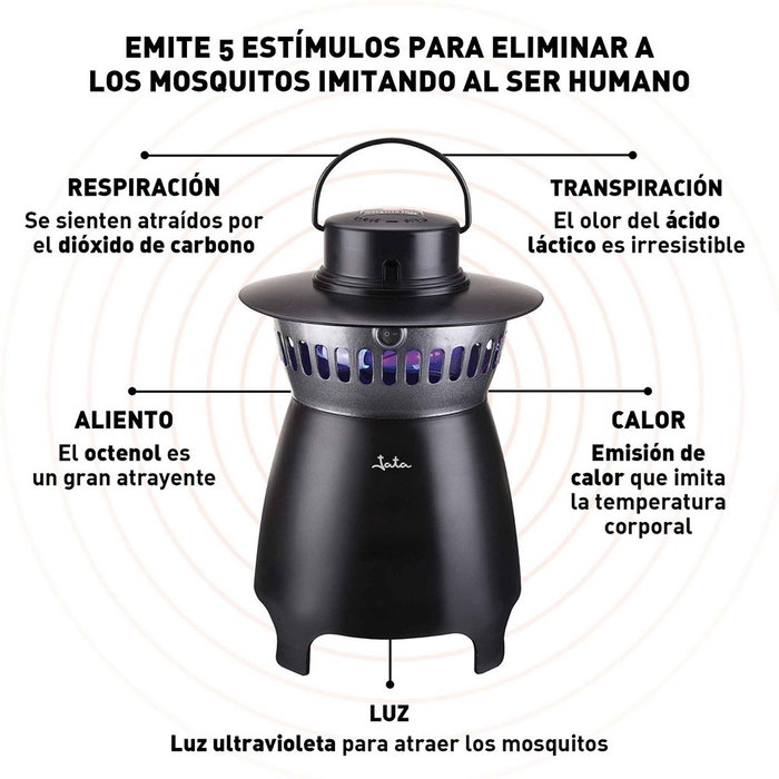 Jata Hogar Atrapa mosquitos Mostrap MT8E, 25W, 1000 m² Jata Hogar Atrapa mosquitos Mostrap MT8E, 25W, 1000 m²