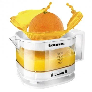 Taurus TC-350 Exprimidor Eléctrico 25W, 0.35 Litros, Blanco