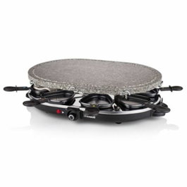Princess Parrilla Stone 8 Oval & Raclette 162720 1200W 43x30cm