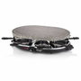 Princess Parrilla Stone 8 Oval & Raclette 162720 1200W 43x30cm