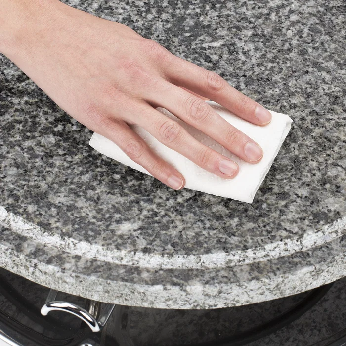 Princess 162720 Parrilla de Interior Oval Stone Grill & Raclette Party para 8 Personas - 1200W, Plancha de Piedra 43x30cm, Incluye 8 Sartenes y 8 Espátulas, Negro