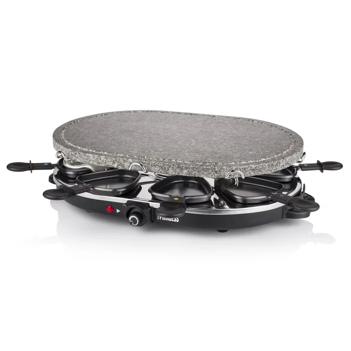 Princess Parrilla Oval Stone Grill & Raclette Party 162720, 8 personas, 1200 W