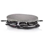 Princess Parrilla Oval Stone Grill & Raclette Party 162720, 8 personas, 1200 W