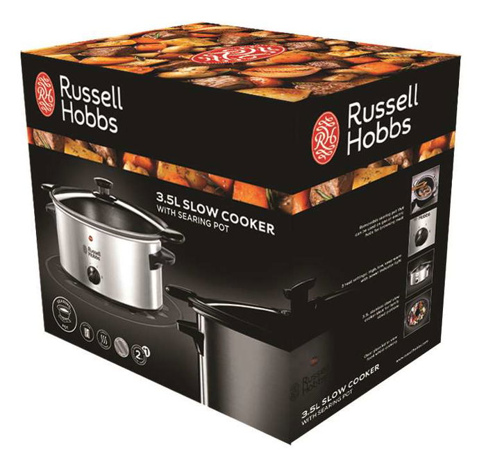 Russell Hobbs 22740-56 Olla de Cocción Lenta Cook&Home 3,5 Litros