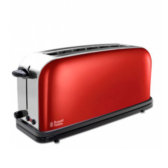 Russell Hobbs Tostador de Ranura Alargada Flame Red Russell Hobbs Tostador de Ranura Alargada Flame Red