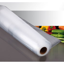 Jata Hogar Rollos de plástico para máquina de conservación al vacío, 28 cm x 6 m, 2 uds