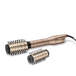 Babyliss AS952E Big Hair Dual Cepillo Rotatorio Eléctrico 2 Temperaturas, Tecnología Iónica, con 2 Cepillos Intercambiables para Alisar y Estilizar Cabello