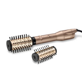 BaByliss AS952E Rotating Brush Big Hair Dual Gold, Cepillo Rotativo para Volumen