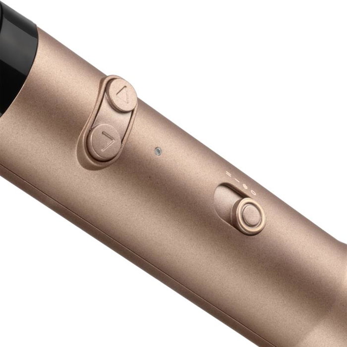 BaByliss AS952E Rotating Brush Big Hair Dual Gold, Cepillo Rotativo para Volumen