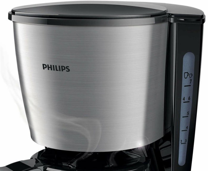 Philips Daily Collection HD7435/20 Cafetera de Goteo Negra 700W