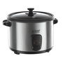 Russell Hobbs 19750-56 Arrocero y Cocedor a Vapor, Capacidad 10 Tazas, Con Vaporera, Acero Inoxidable