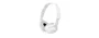 Sony MDR-ZX110 Auriculares de Diadema Alámbricos Supraaurales, Color Blanco, para Música