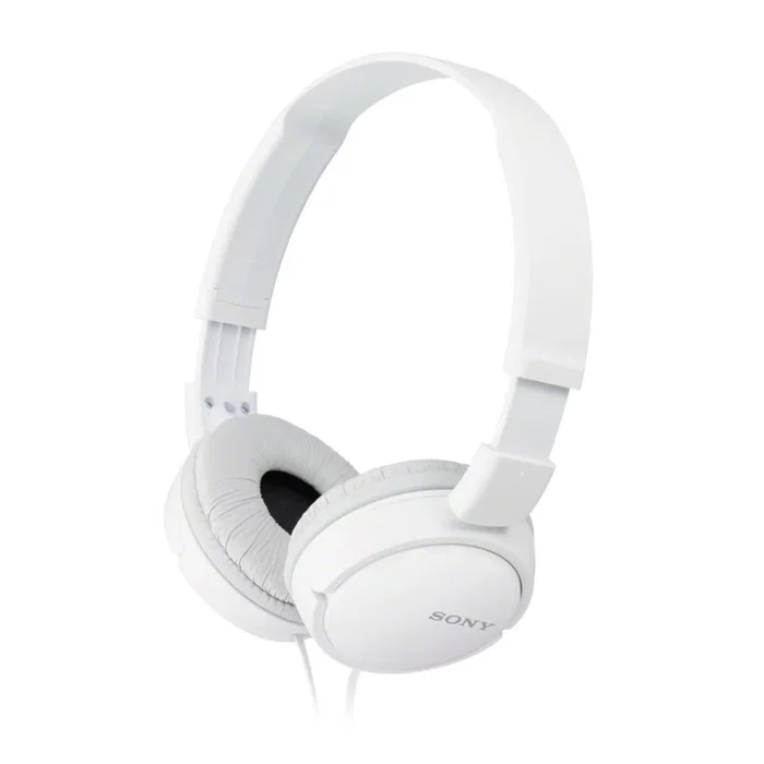 Sony MDR-ZX110 Auriculares de Diadema Alámbricos Supraaurales, Color Blanco, para Música
