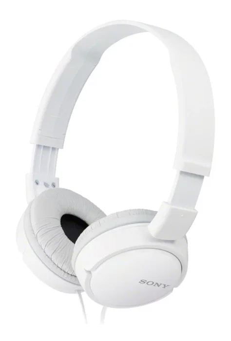 Sony MDR-ZX110 Auriculares de Diadema Alámbricos Supraaurales, Color Blanco, para Música