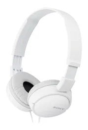 Sony MDR-ZX110 Auriculares de Diadema Alámbricos Supraaurales, Color Blanco, para Música