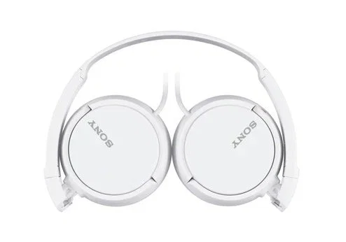 Sony MDR-ZX110 Auriculares de Diadema Alámbricos Supraaurales, Color Blanco, para Música
