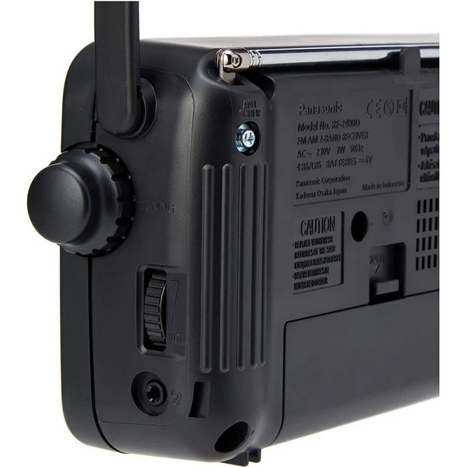 Panasonic Radio Portátil RF-2400DEG-K Negra
