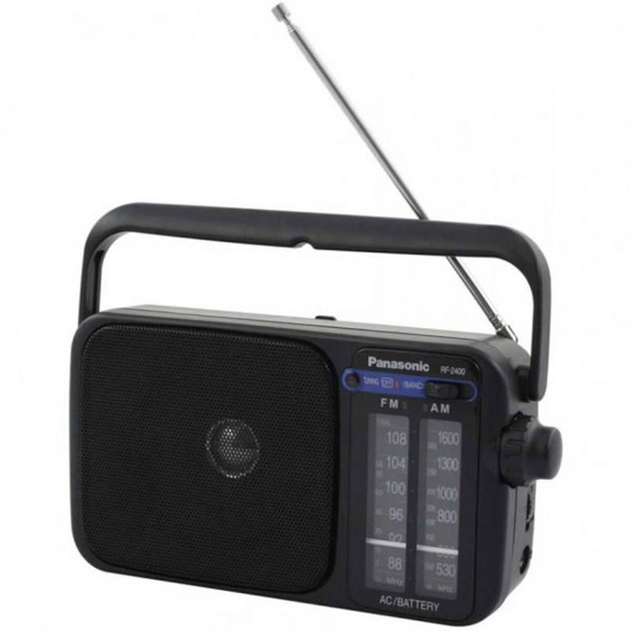 Panasonic Radio Portátil RF-2400DEG-K Negra