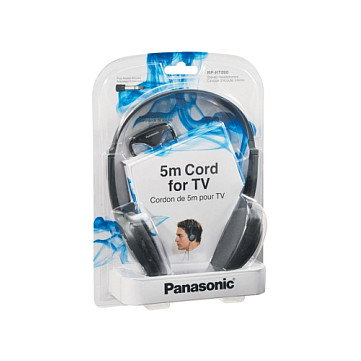 Panasonic RP-HT090E-H Auriculares Alámbricos Diadema para Música Color Negro y Gris