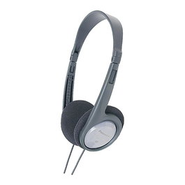 Panasonic RP-HT090E-H Auriculares Alámbricos Diadema para Música Color Negro y Gris