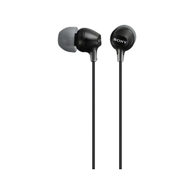 Sony MDR-EX15AP Auriculares In-ear con Micrófono Negro Sony MDR-EX15AP Auriculares In-ear con Micrófono Negro