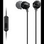 Sony MDR-EX15AP Auriculares In-ear con Micrófono Negro