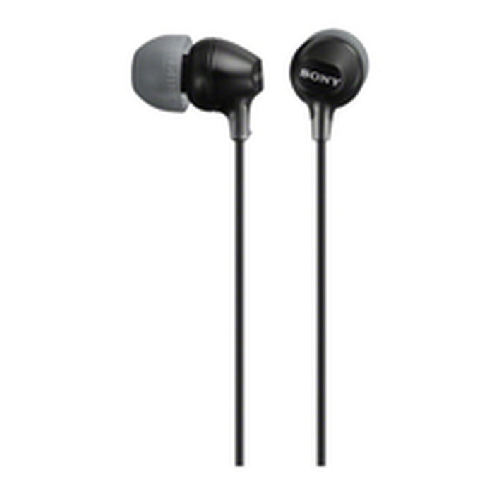 Sony MDR-EX15AP Auriculares In-ear con Micrófono Negro Sony MDR-EX15AP Auriculares In-ear con Micrófono Negro